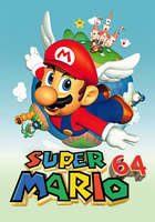 Super Mario 64 bideojokoaren karatula
