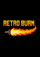 Retro Burn bideojokoaren karatula